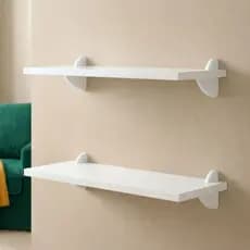 Kit Prateleira de Madeira Com Suporte Bico Tucano tamanho 20x40cm