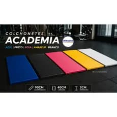 Colchonete de Academia Treino Exercícios Compacto Espuma D23