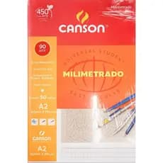 PAPEL MILIMETRADO A2 90G CANSON BLC 50FLS