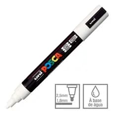 CANETA UNI POSCA BRANCO PC-5M