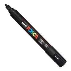 CANETA UNI POSCA PRETO PC-5M