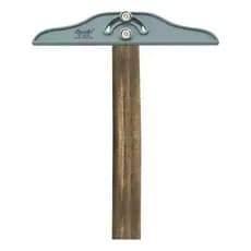 REGUA T MARCA :DESETEC MADEIRA 80CM  5408