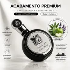 Lattafa Fakhar Black 100ml，Ideal para uso diário e encontros noturnos，Perfume Masculino