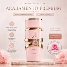 Perfume Árabe Lattafa Yara Rosa Feminino Original 100ML