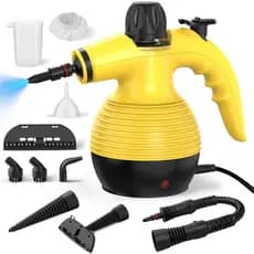 Vaporizador  E Higienizador 1200W Portátil Vapor Para Multisuperfícies Com 10 Acessórios