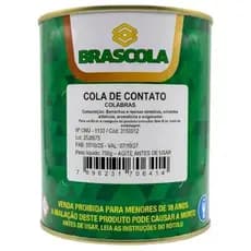 Cola De Contato Brascola 750g Original Adesivo Sapateiro Alta Resistência Couro Madeira Borracha Eva