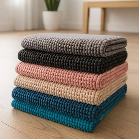 Tapete Dedinho 40x60cm Antiderrapante Para Banheiro Microfibra