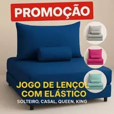 Jogo de Cama 400 fios Premium 3 peças Lençol kit de solteiro, casal queen e king Macio Ponto Palito