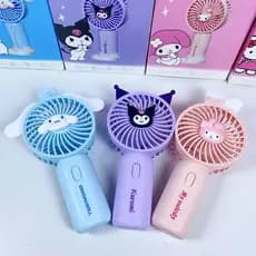 Mini Ventilador Portátil Recarregável Design fofo Compacto e Prático para Levar a Qualquer Lugar