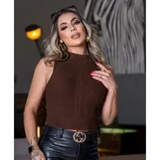 Cropped Tricot Modal Premium Feminino Tamanho Único | Ajuste Perfeito + Alta Qualidade