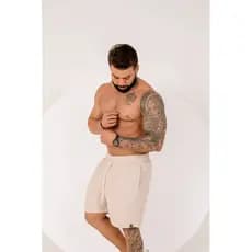 Short Masculino de Linho Básico Conforto e Estilo P ao GG