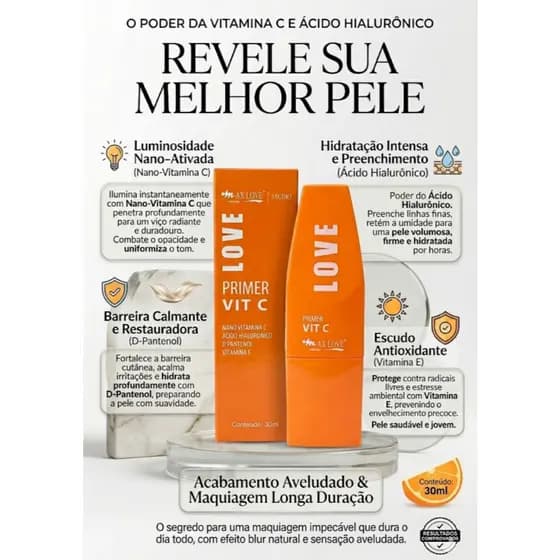 Primer Facial Vit C Max Love Original
