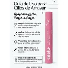 Máscara Para Cílios Peel Off Selfie Melu Ruby Rose