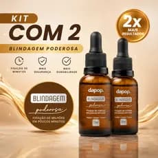 Dapop Blindagem Poderosa 3X1 Diluidor, Fixador Primer  - Kit  com 2 unidades