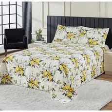 Cobre leito/Colcha Casal 3 Peças Piquet - Promoção