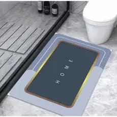 Tapete de Banheiro Absorvente Antiderrapante Secagem Rápida para Banheiro e Cozinha