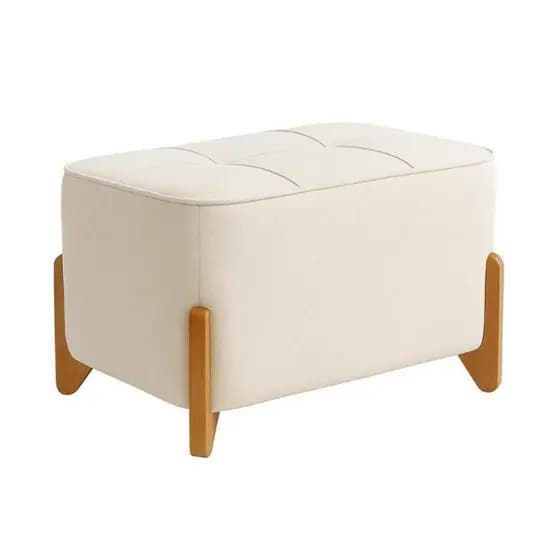 Puff Luiza para sala estar ou Quarto 69 x 44 x 45 cm
