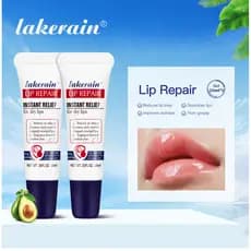 Gel Hidratante Para Reparo Labial , 2 Peças , Bálsamo Líquido Sem Parabenos , Alivia Lábios Secos E Rachados Reduz Linha