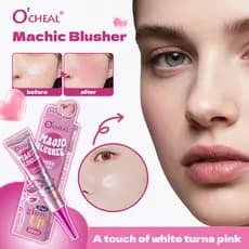 Blush Líquido Fosco Que Muda De Cor , Rouge De Longa Duração À Prova D'água Para Tez Natural
