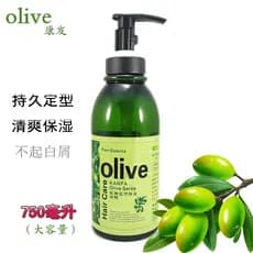 Masculino feminino estilo Gel de cabelo creme planta hidratante azeitona 750ml estilo de cabelo fragrância dedicada dura