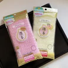 Japão japão KIKULON bolha tira de banho esfregando lama esfregando volta toalha crianças bebê senhoras toalha de banho e