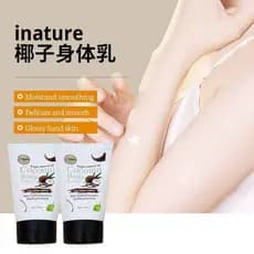 Tailândia importou inatura óleo de coco loção corporal 100g 200g hidratante hidratante pele Natural calmante