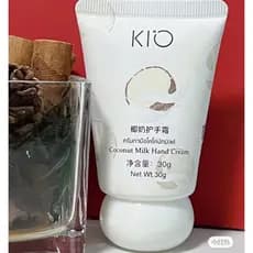 Coco ambulante!Tailândia Kio Coconut Abacate Creme para as Mãos Hidratante Hidratante Refrescante Não Oleoso