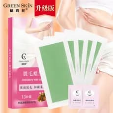 Grace depilação cera papel remoção do cabelo cera cera de abelha creme lábio cabelo perna axilas masculino feminino estu
