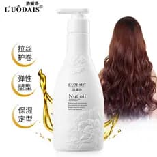 Genuíno Luodaishi cabelo encaracolado elastina feminino cabelo encaracolado hidratante Curling estilo fofo reparação ess