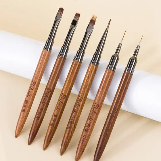 Prego prego manicure mancha caneta manicure dedicado profissional gradiente caneta varrendo estilo caneta de fibra luz D