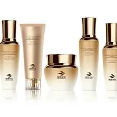 Hualaijian rejuvenescedor conjunto de cuidados com a pele caixa de presente produtos de cuidados com a pele chá preto ex