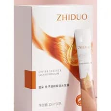 Zhiduo Caviar essência bloqueio água máscara de cabelo melhorar o Frizz hidratante cuidados com o cabelo liso portátil p