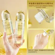 Essência de Placenta de ovelha hidratante rejuvenescedor da pele Anti-rugas hidratação profunda iluminando Toner da pele