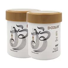 Dicai Ice Sea Mud Máscara Capilar 500g Máscara Invertida Condicionador Pomada Assada Melhora a Secura do Frizz Proteção