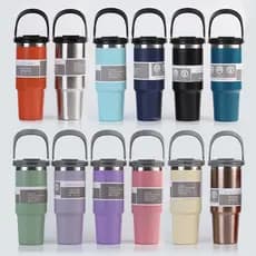 Cross-Border Amazon 304 aço inoxidável 20oz copo de carro dupla camada vácuo gelo mestre copo 30oz copo de isolamento fr