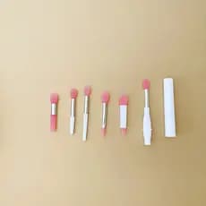 Pincel labial de Silicone, batom, pincel de maquiagem, batom, sombra, corretivo, ferramenta de beleza Universal, brilho