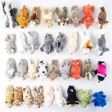 Além de pelúcia animal geladeira adesivos série selva simulação animal leão tigre dos desenhos animados ímã pedra adesiv