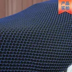 Veículo elétrico isolamento térmico respirável protetor solar capa de almofada 3D favo de mel malha almofada da motocicl