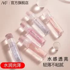 AKF óleo labial brilho labial vidro transparente proteção labial hidratante Toot espelho labial Primer gelo transparente