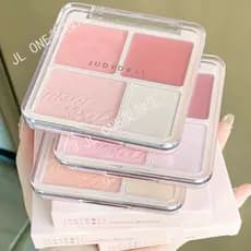 Judydoll Judydoll Blush Disco de alto brilho Blush Creme em pó Blush Lama Expandida Cor Iluminando Rosto Fixação de bril