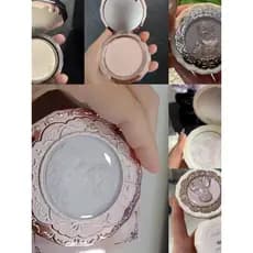 Colorrose veludo impecável pressionado pó fixação maquiagem colorido pó solto Multi-efeito brilho segurando maquiagem co