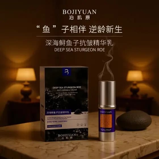 Bo Muscle Original Dupla Essência Antirrugas Loção Hidratante Hidratante Lifting Firmador Caviar Essência Antirrugas 30g
