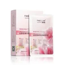 Fisni Camellia Essence Lotion Calmante Hidratante Calmante Controle de Óleo Melhorando Vermelhidão Reduzir Máscara de Re