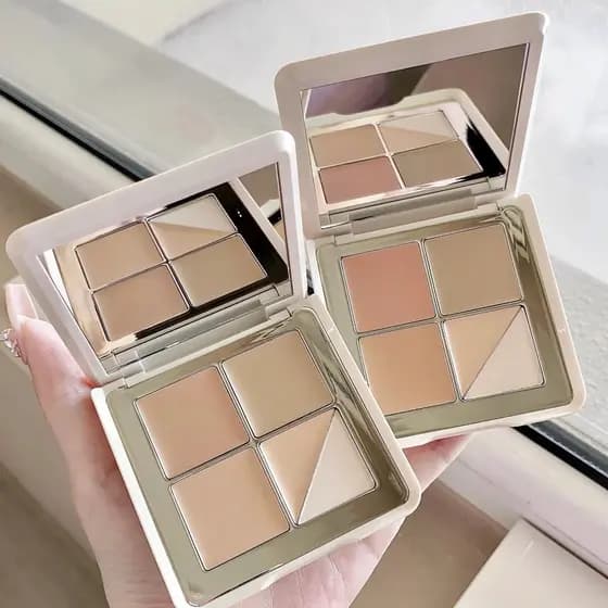 Corretivo úmido!Juduo juduo paleta de corretivo corretivo Facial de cinco cores manchas marcas de Acne rasgo calha olhei