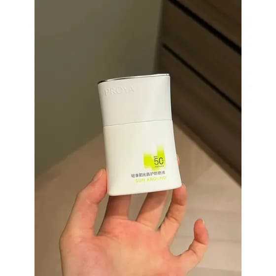 Novo produto protetor solar!Polya Shield Protetor Solar Nuvem Protetor Solar Refrescante À Prova de Suor Isolamento Leve