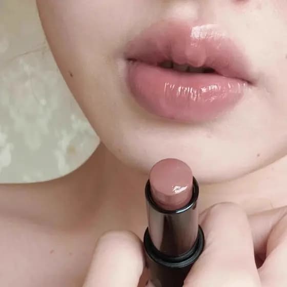 Batom recomendado por Li Jiaqi Water Gloss Clear Low Saturation Nude Powder Daily Nude Color Hidratante Batom Batom Mult