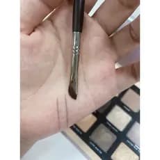 Foice delineador escova Ultra-fino plana bicho da seda para baixo para pincel de maquiagem chanfrado ângulo lâmina nariz