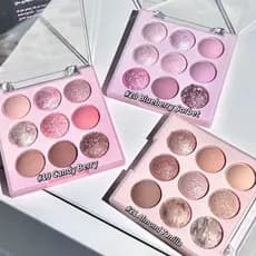 Capell sorvete nove cores sombra pérola paleta brilhante fosco rosa paleta leite chá terra cor iniciante sombra diária