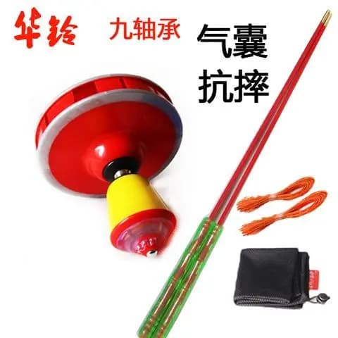 Hualing Jiu Rolamento Cabeça Única Vazio Bambu Monopólio Airbag Absorção de Choque Cabeça Pequena Crianças Adultos Idoso