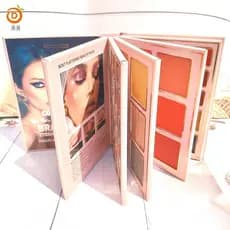 Novo conjunto completo profissional tudo-em-um paleta de maquiagem perolado fosco sombra seis cores alto brilho reparaçã